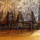 4 Scandinavian Windsor chairs