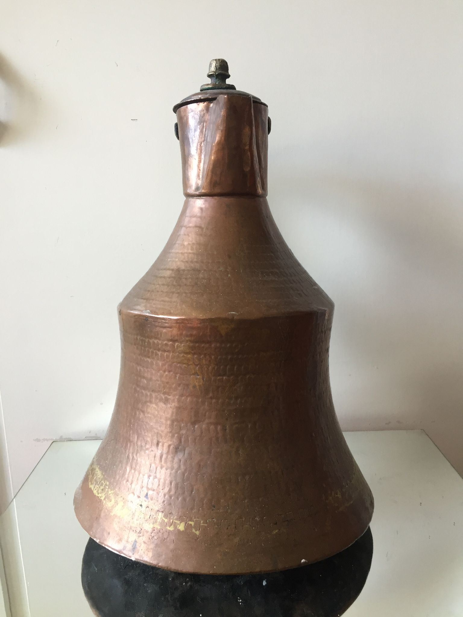 Aiguière en cuivre turque antique