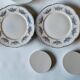 6 assiettes plates Badonviller modèle Richelieu