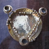 Brutalist design Sconce in bronze