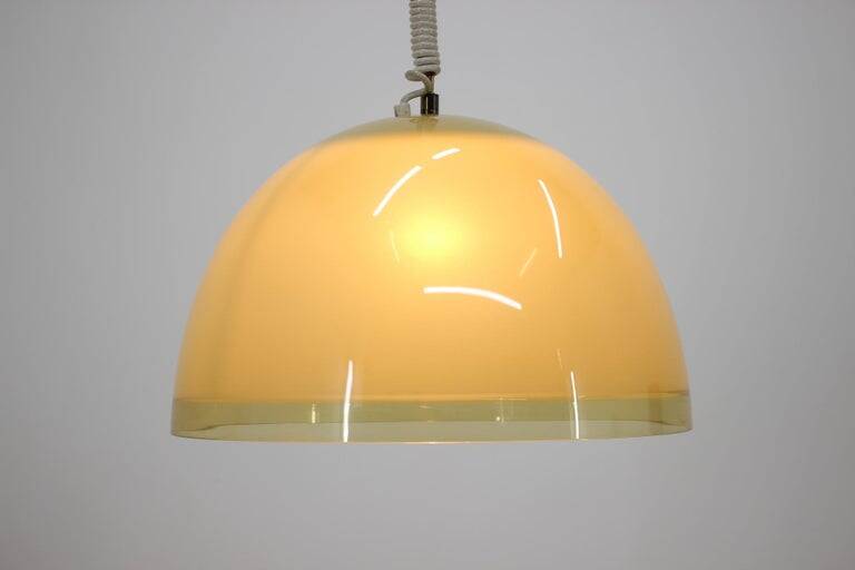 Design Harvey Guzzini Pendant by Meblo, 1970s