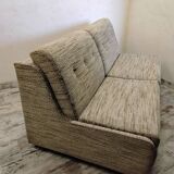 Convertible sofa, vintage Ducal bench