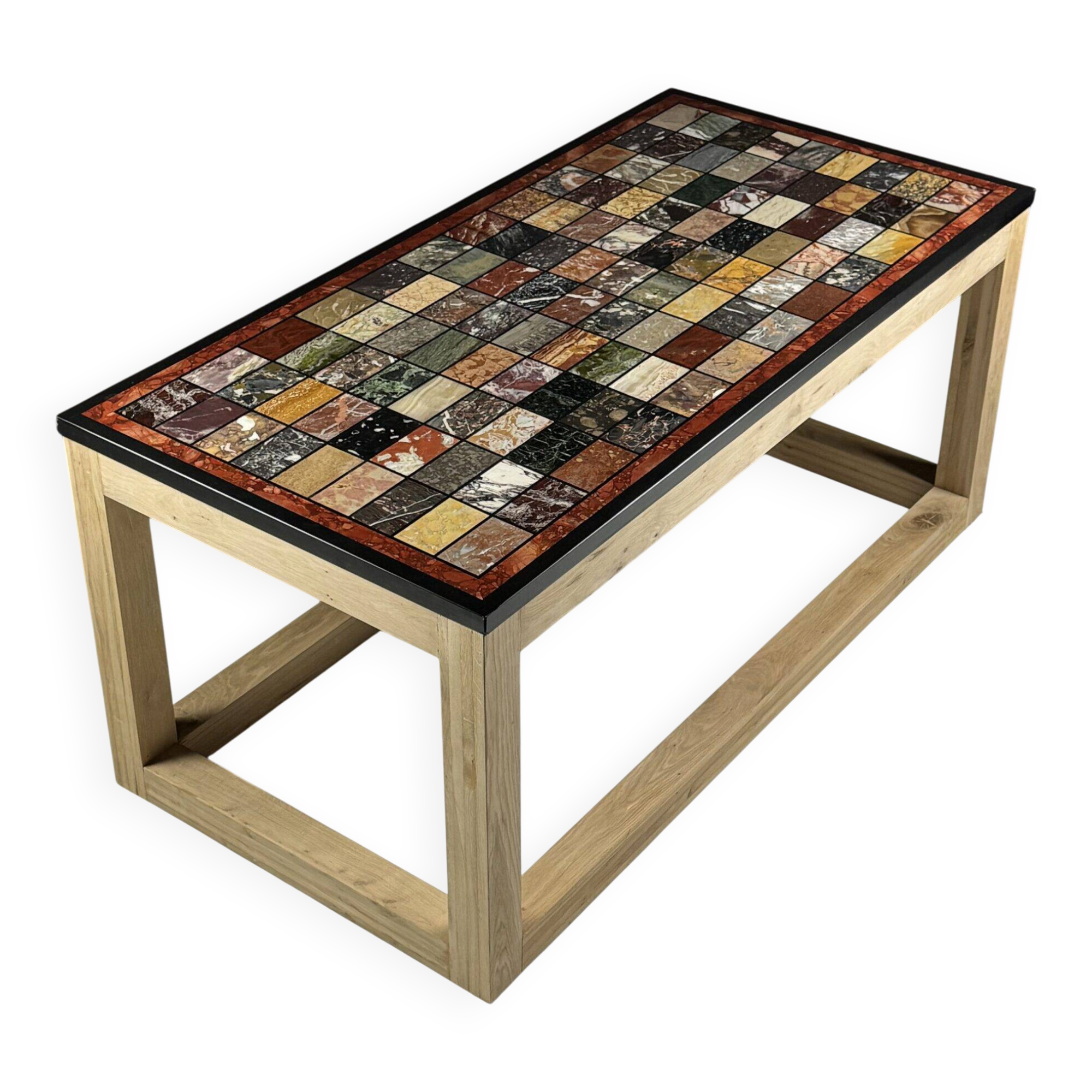 Marble specimen table vintage