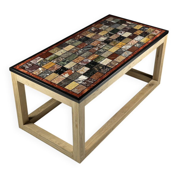 Table vintage en marbre