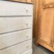 Old 4-drawer chest of drawers, original patina