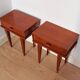 Paire de chevets vintage 1970
