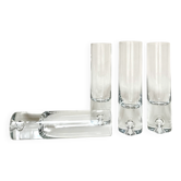 Set de quatre verres à liqueur