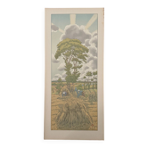 Lithograph by Henri Rivière The Enchantment of the Hours - The Rising Storm