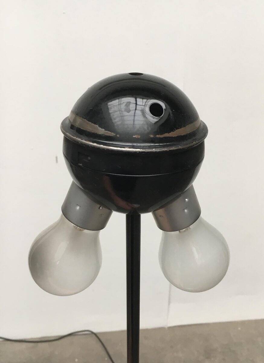 Mid-Century Snow floor lamp by Vico Magistretti for Oluce, 1970s