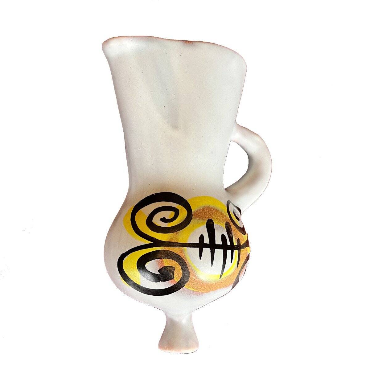 Roger Capron - Rare Wall Flower Vase