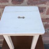 Rustic shabby chic stool 1950