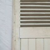 Volet ancien en bois percienne
