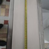 Vintage red formica shelf