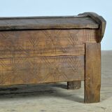 Antique shepherd's chest, 1850s