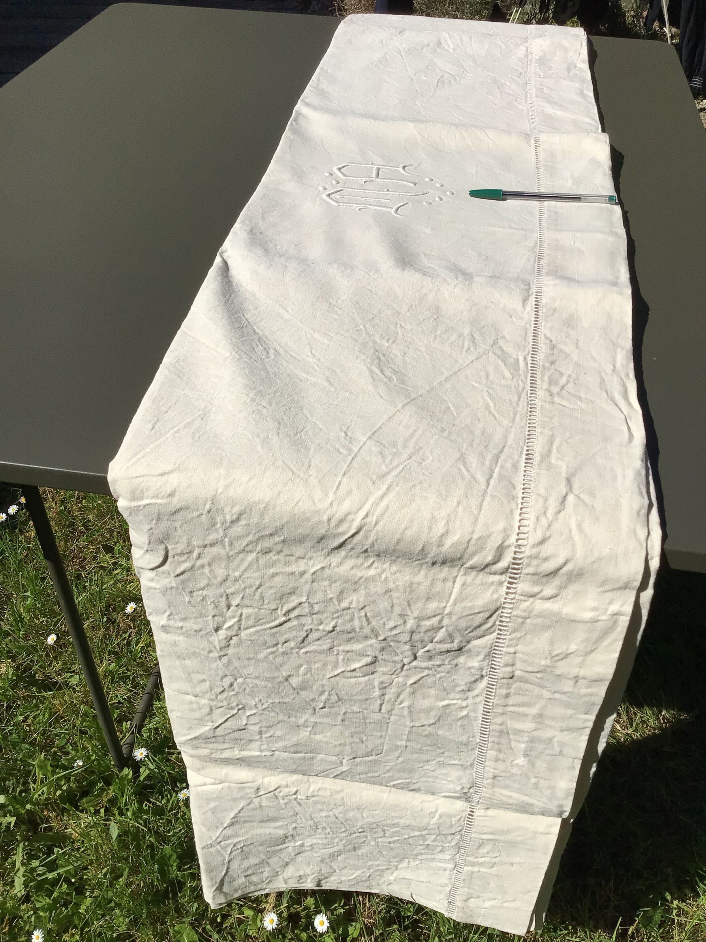 New embroidered sheet MA mestizo cream day scale 8points