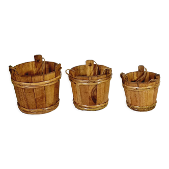 Barrel shape pots