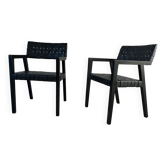 Pair olivier chair by schrihver