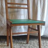 Vintage chair with compass legs - 1950s/60s