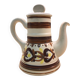 Hand-painted teapot signed Henriot in Quimper faience.