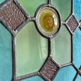Polychrome stained glass window 1900