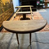 Napoléon III aero gummed oval table