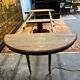 Napoléon III aero gummed oval table