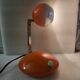 Orange eye ball lamp, space age, Eichoff, Germany, 1960-70