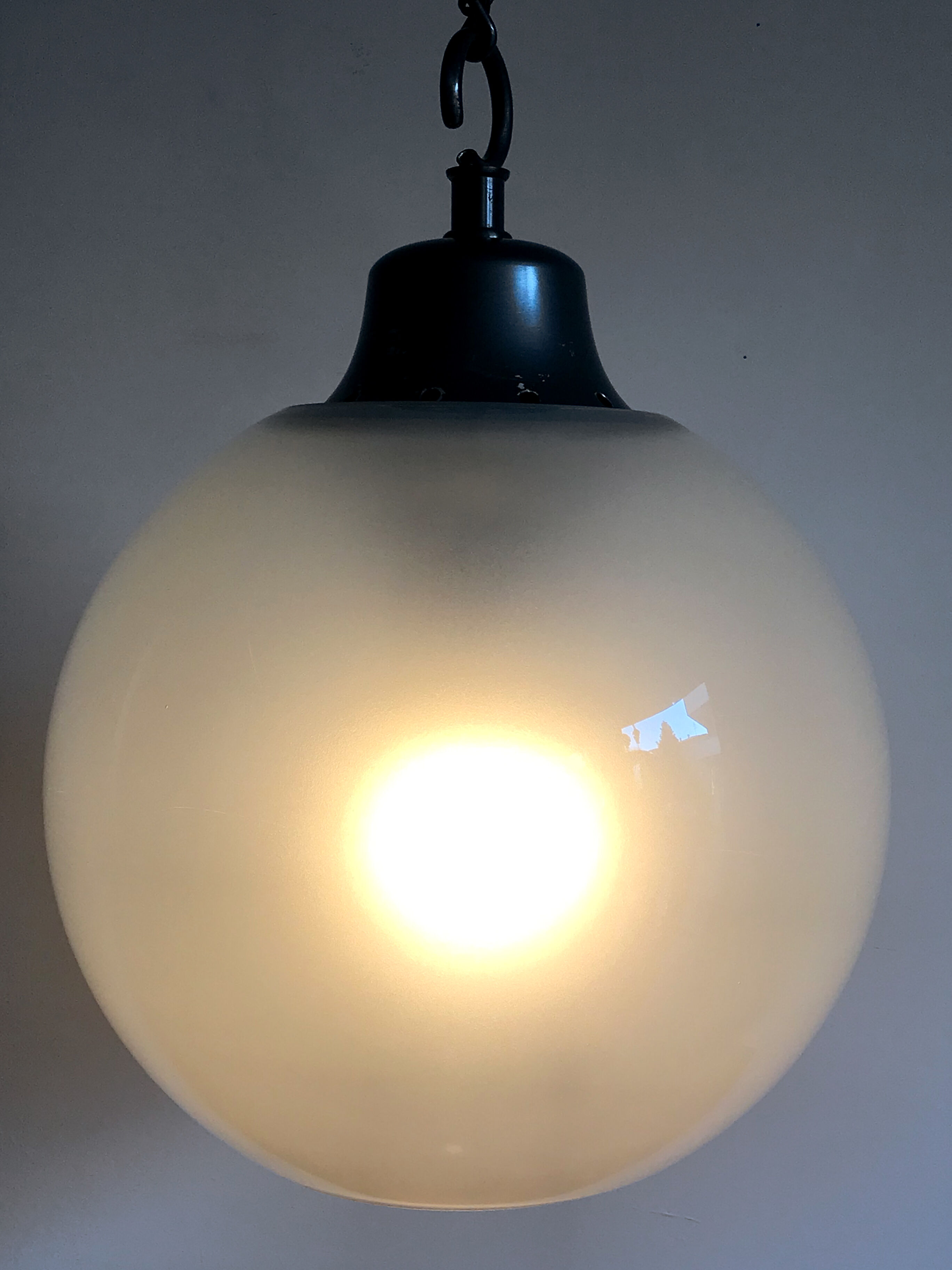 “LS10 Boccia” Italian pendant lamp design Luigi Caccia Dominioni for Azucena  1960s