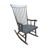 Grey rocking-chair