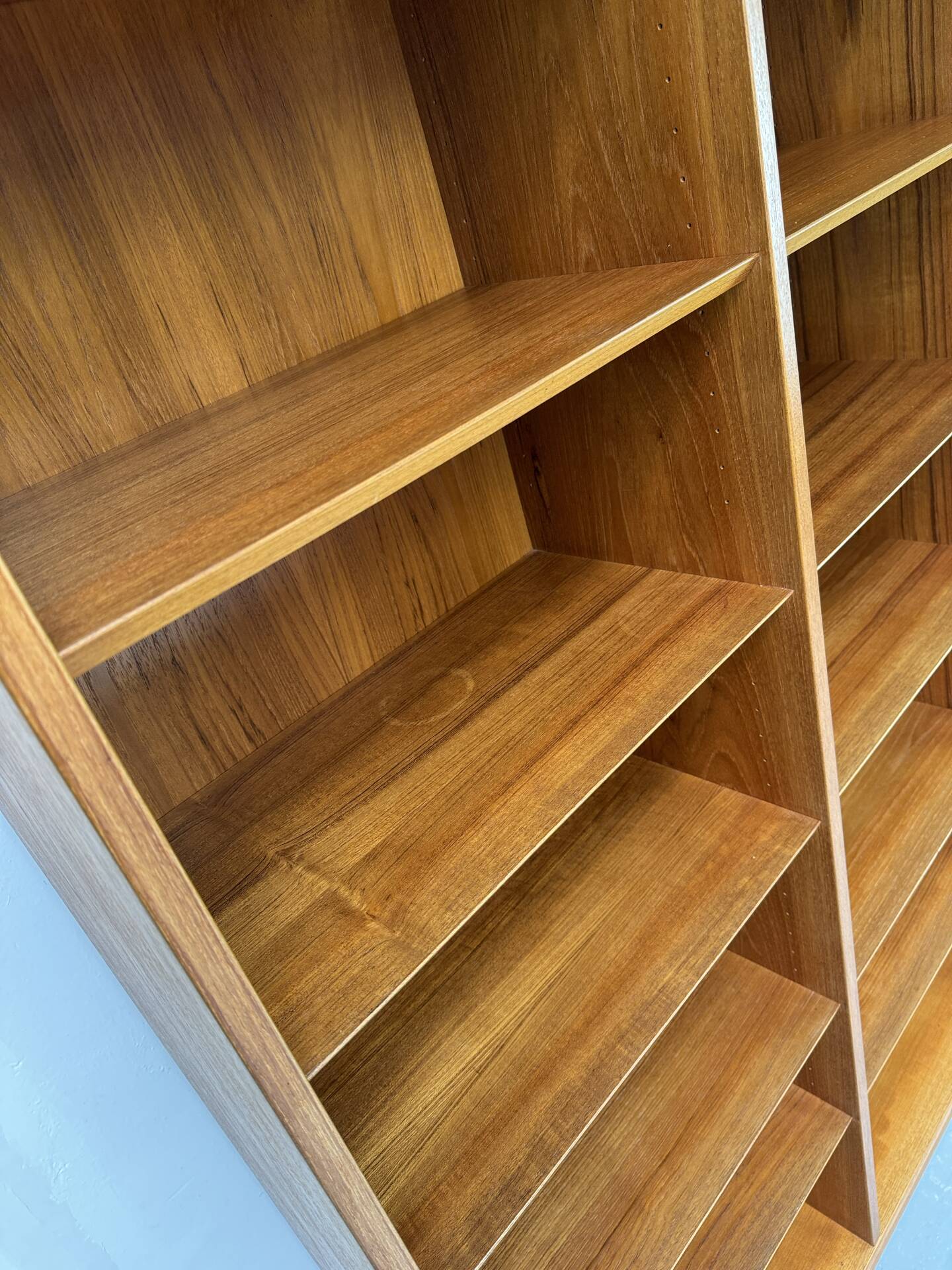 Large Vintage Teak Bookcase by Carlo Jensen for Hundevad & Co., 1960s