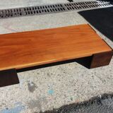 Coffee table in solid mahogany