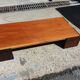 Table basse en acajou massif