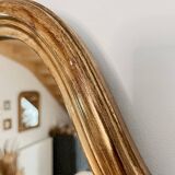 Miroir en bois doré