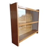 Vintage oak display cabinet