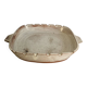 Plat terre cuite émaillée années 80