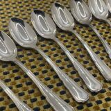 Set of 11 BOULENGER silver-plated metal teaspoons