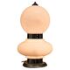 Lampe de table en verre de Murano sculptural Pop, Carlo Nason pour Mazzega, opaline