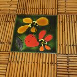Audoux Minnet attribution rattan coffee table