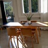 dining room table and its 4 chairs