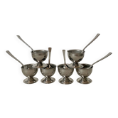 Set de coquetiers en inox  par Guy Degrenne