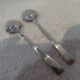 2 silver-plated teaspoons by Christofle Concorde, 13.6 cm