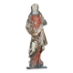 Sculpture en bois polychrome représentant la Vierge, XVIIe siècle