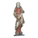 Sculpture en bois polychrome représentant la Vierge, XVIIe siècle