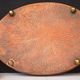 Arts and Crafts Brass And Copper Tray + lot of 4 Pieces