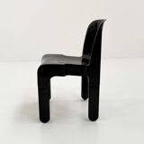 Black Universale chair model 4867 by Joe Colombo for Kartell, 1970