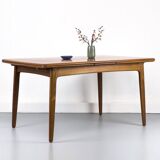 Table de Salle à Manger Extensible en Teck par Svend Aage Madsen pour K. Knudsen & Son, Danemark, années 1960