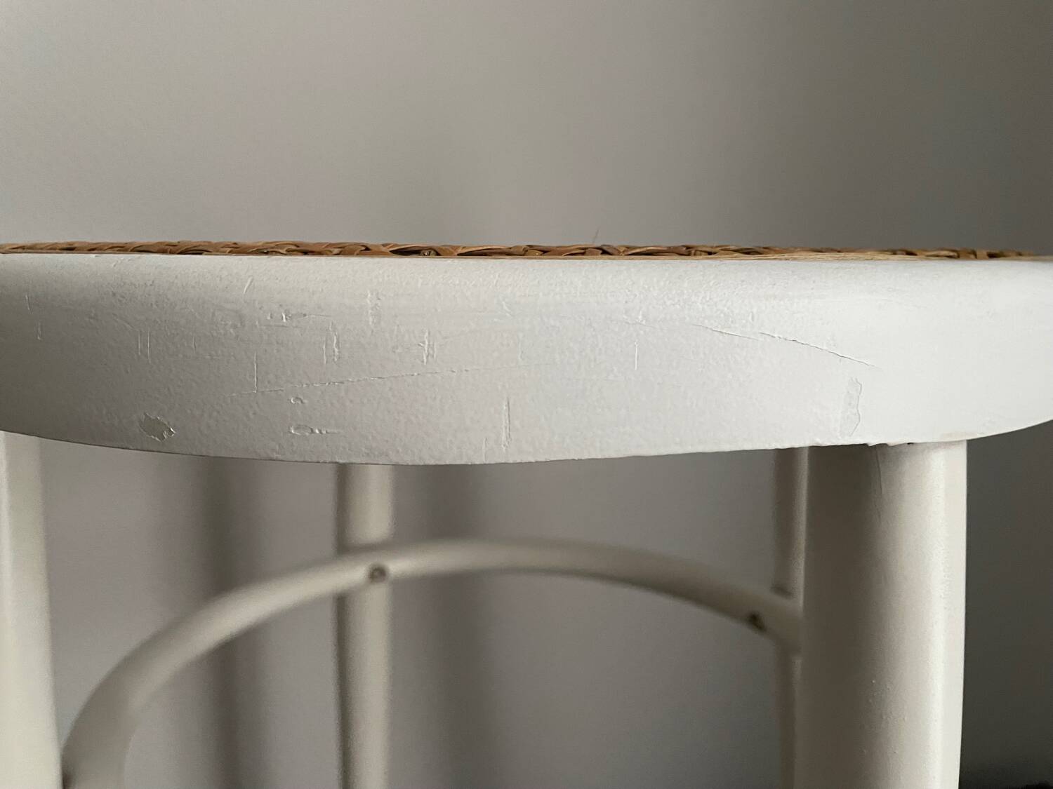 Tabouret canné