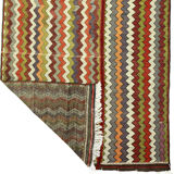 Anatolian handmade kilim rug 244 cm x 138 cm