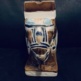 Indian decorative ceramic elephant ashtray 16cm old vintage India
