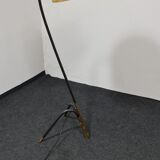 Vintage from the 50s curved floor lamp .